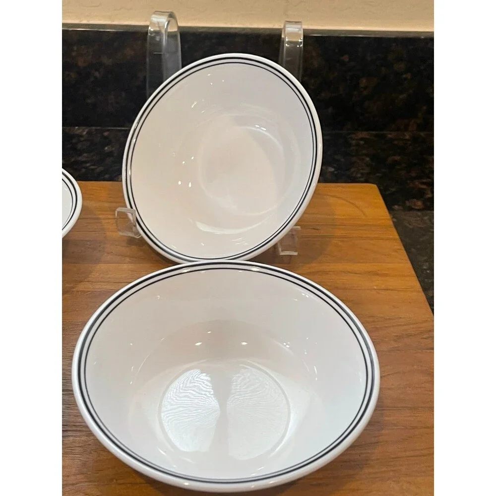 4 Corelle CITY BLOCK Cereal Bowls